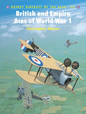 cover image of British and Empire Aces of World War 1